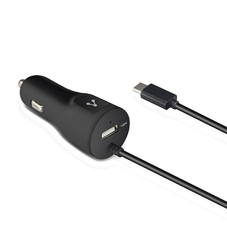 Cargador cable micro USB VORAGO AU-303 - Negro, 2.4A USB 1.0A Cargador cable micro USB VORAGO AU-303 - Negro, 2.4A USB 1.0A